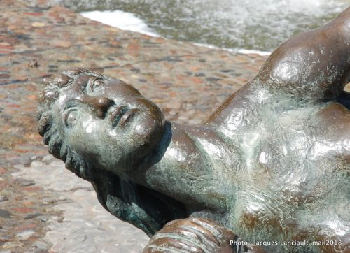 Brunnen der Lebensfreude, Kröpeliner Straße, Rostock, Allemagne
