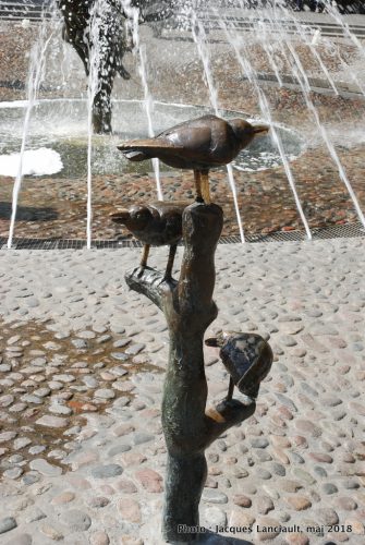 Brunnen der Lebensfreude, Kröpeliner Straße, Rostock, Allemagne