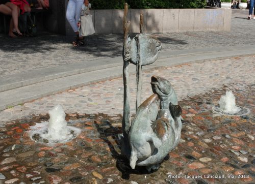 Brunnen der Lebensfreude, Kröpeliner Straße, Rostock, Allemagne