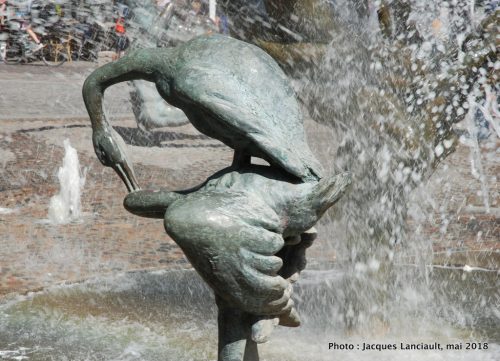 Brunnen der Lebensfreude, Kröpeliner Straße, Rostock, Allemagne