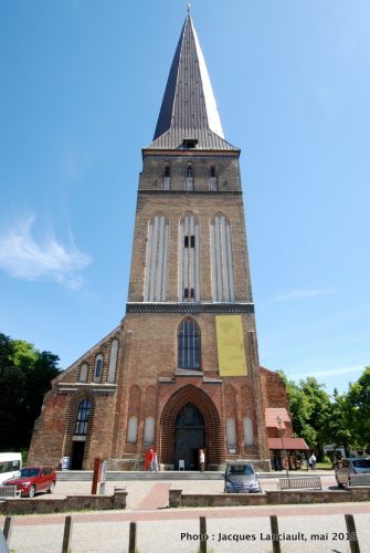 L’église Saint-Pierre, Rostock, Allemagne