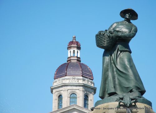 La fermière, fontaine allégorique, Alfred Laliberté, Montréal, Québec