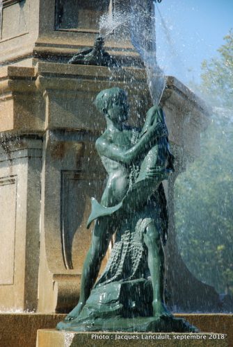 La fermière, fontaine allégorique, Alfred Laliberté, Montréal, Québec