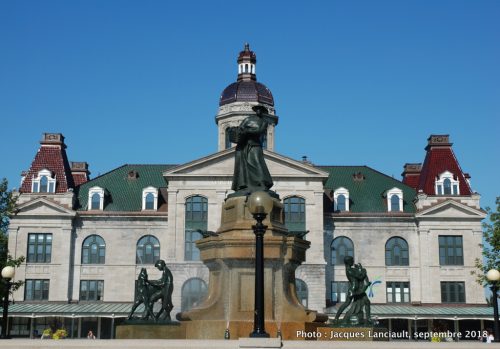 La fermière, fontaine allégorique, Alfred Laliberté, Montréal, Québec