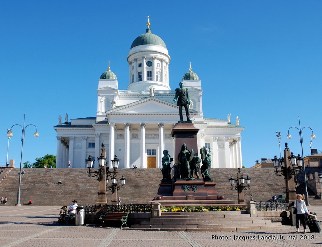 Cathédralde luthérienne, Tuomiokirkko, Helsinki, Finlande