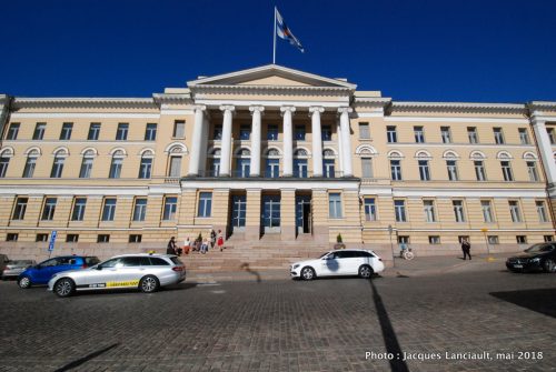 Bâtiment principal de l’Université, Helsinki, Finlande