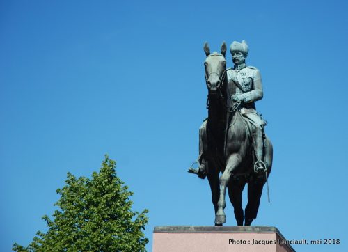 Statue équestre du maréchal Mannerheim, Helsinki, Finlande
