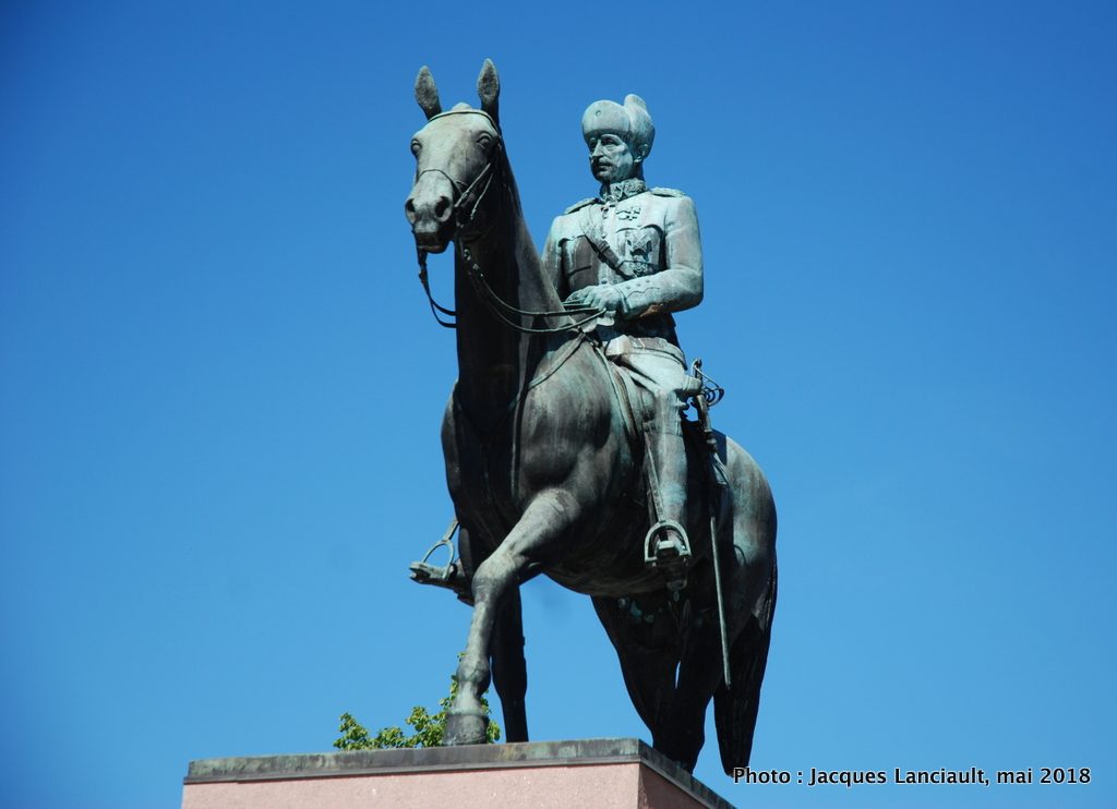 Statue équestre du maréchal Mannerheim, Helsinki, Finlande