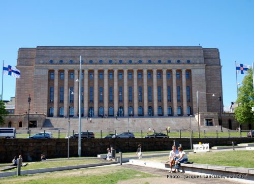 Eduskuntatalo, Helsinki, Finlande