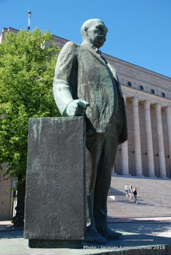 Pehr Evind Svinhufvud, Helsinki, Finlande