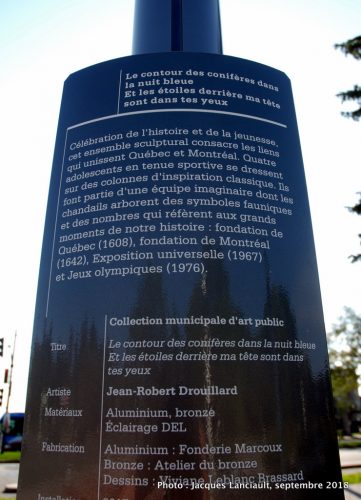 Le contour des conifères…, Jean-Robert Drouillard, Montréal, Québec