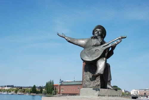 Evert Taube, Stockholm, Suède