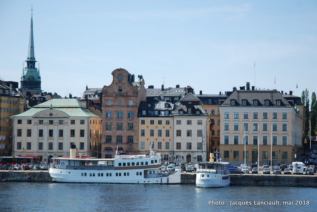Vue de Skeppsholmsbron, Stockholm, Suède