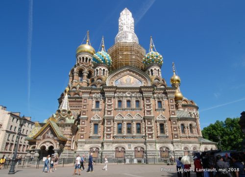 Église du Sauveur sur-le sang-versé, Saint-Pétersbourg, Russie