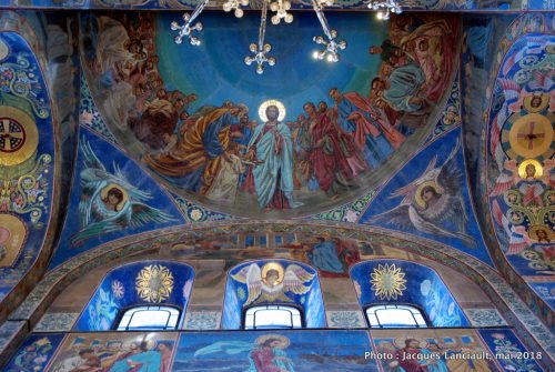 Église du Sauveur sur-le sang-versé, Saint-Pétersbourg, Russie