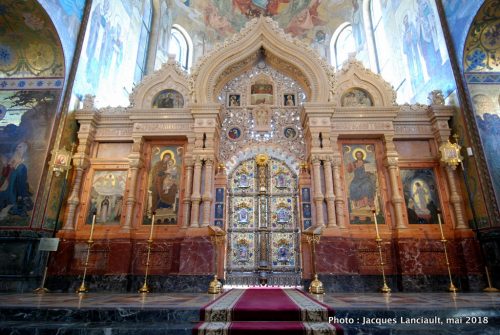 Église du Sauveur sur-le sang-versé, Saint-Pétersbourg, Russie