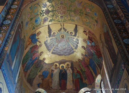 Église du Sauveur sur-le sang-versé, Saint-Pétersbourg, Russie