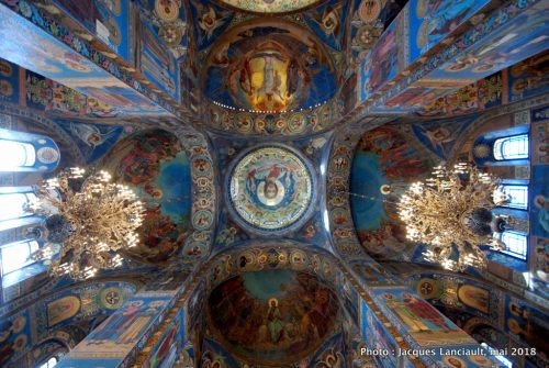 Église du Sauveur sur-le sang-versé, Saint-Pétersbourg, Russie