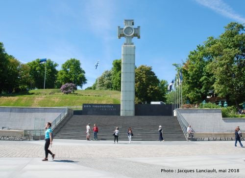 Colonne de la victoire de la guerre d’indépendance, Place de la Liberté, Tallinn, Estonie