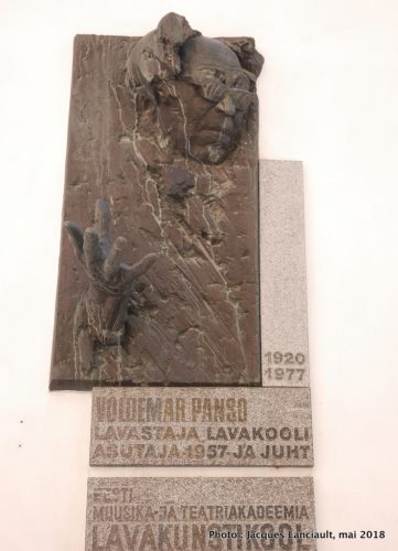 Voldemar Panso, Tallinn, Estonie