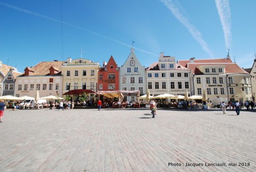 Place de la Liberté, Tallinn, Estonie