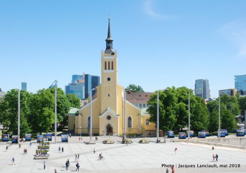 Église Saint-Jean, place de la Liberté, Tallinn, Estonie