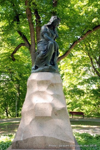 Statue de Linda, Tallinn, Estonie