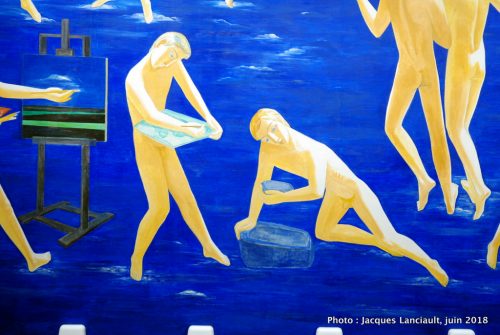 Murale de l’Hôtel de Ville d’Aarhus, Danemark