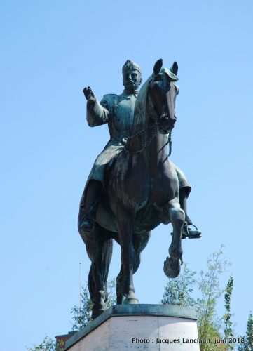 Christian X, place de la cathédrale, Aarhus, Danemark