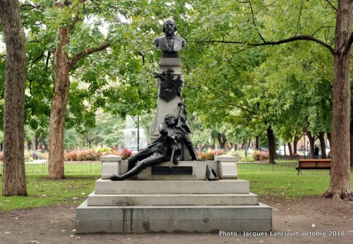 Monument Louis-Octave Crémazie, Louis-Philippe Hébert, Montréal, Québec