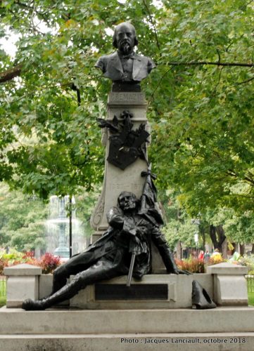 Monument Louis-Octave Crémazie, Louis-Philippe Hébert, Montréal, Québec