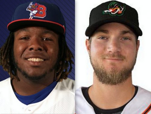 Vladimir Guerrero jr et Charles Leblanc