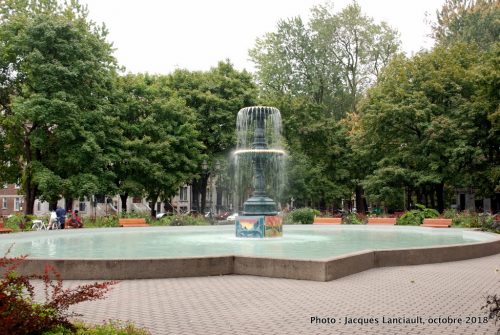Fontaine du carré Saint-Louis, Montréal, Québec
