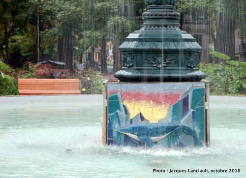 Fontaine du carré Saint-Louis, Montréal, Québec