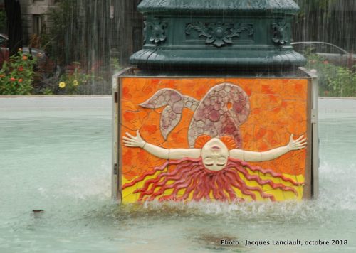 Fontaine du carré Saint-Louis, Montréal, Québec