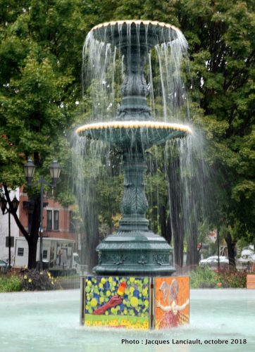 Fontaine du carré Saint-Louis, Montréal, Québec