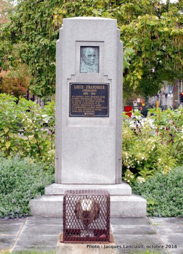 Monument à Louis Francoeur, Montréal, Québec