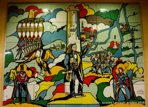 Les Patriotes de 1837-1838, Jean Cartier et George Juhasz, station de métro Papineau, Montréal, Québec