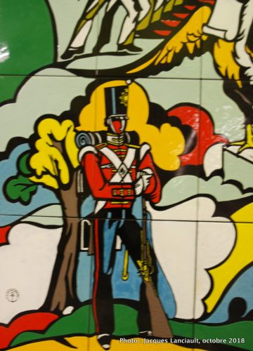 Les Patriotes de 1837-1838, Jean Cartier et George Juhasz, station de métro Papineau, Montréal, Québec