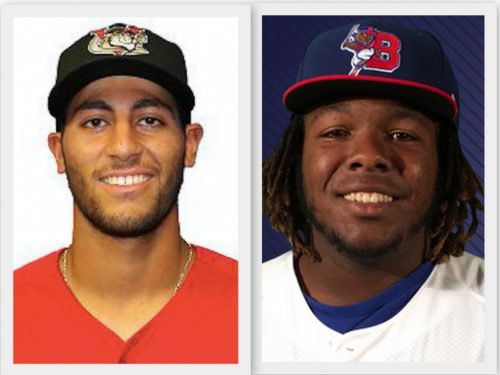 Abraham Toro-Hernandez et Vladimir Guerrero jr