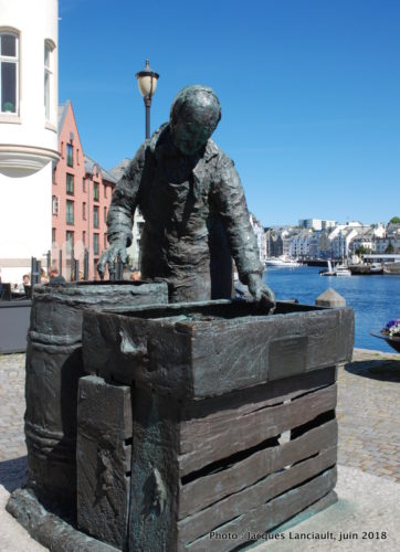 The Sildekona, Ålesund, Norvège