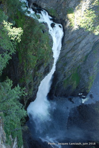 Cascade de Vøringsfossen, Eidfjord, Norvège