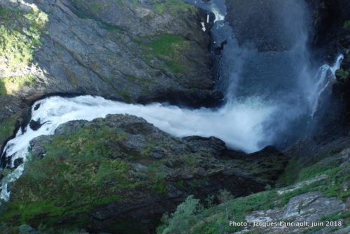 Cascade de Vøringsfossen, Eidfjord, Norvège