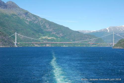 Pont Hardanger, Fjord Eid, Norvège