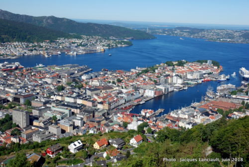 Mont Fløyen, Bergen, Norvège