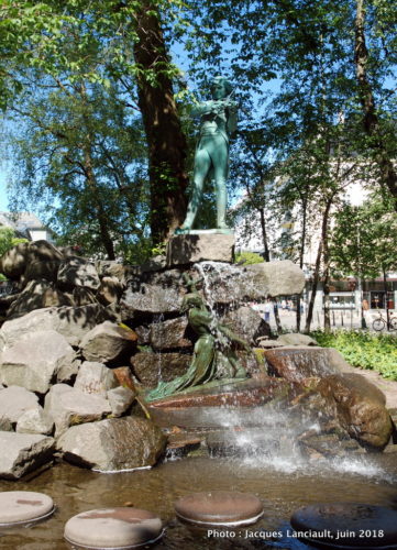 Monument à Ole Bull, Bergen, Norvège