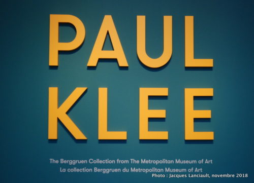 Paul Klee, Musée des beaux-arts du Canada, Ottawa, Ontario