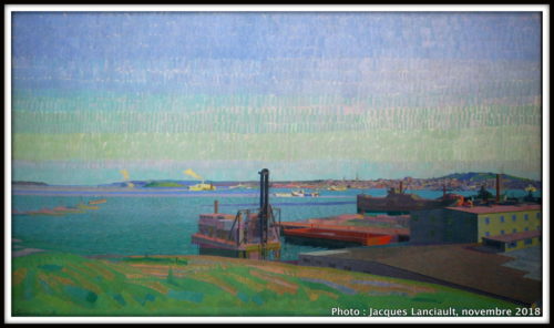 Port d’Halifax 1918, Musée des beaux-arts du Canada, Ottawa, Ontario