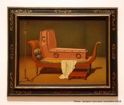 Perspective, Madame Recamier de David, Musée des beaux-arts du Canada, Ottawa, Ontario