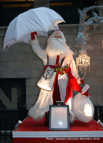 Père Noël bavarois, parcours des pères Noël du Centre de commerce mondial de Montréal